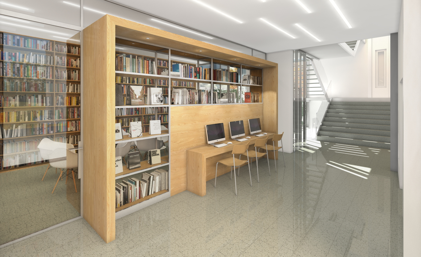 Bibliothèque de l'Union des Architectes, Dragan Architecture, Paris, 2015